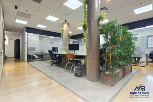 משרד להשכרה בקריית אריה פתח תקווה – 456 מ"ר מרוהט